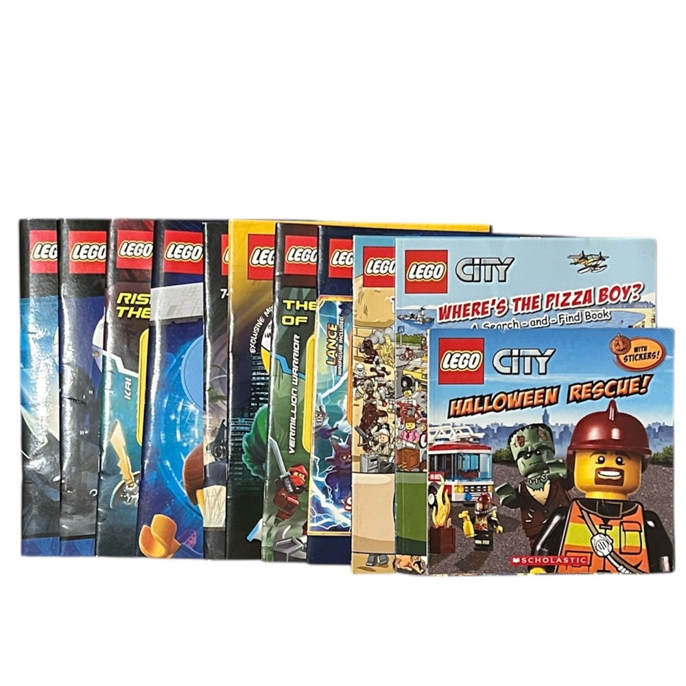 Lego Activity Books - bundle of 11 softcover